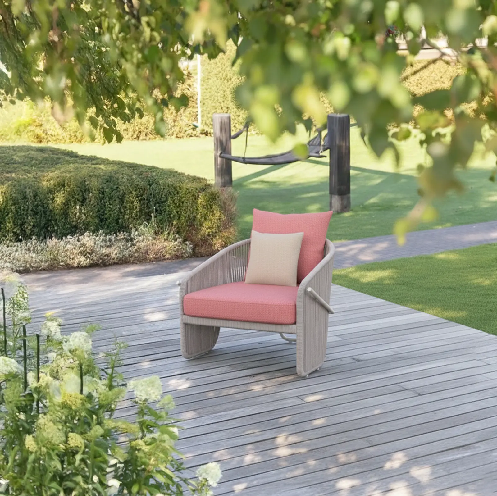 luxury outdoor soar-single-sofa