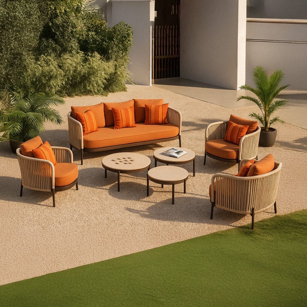 luxury farmhouse outdoor furniture