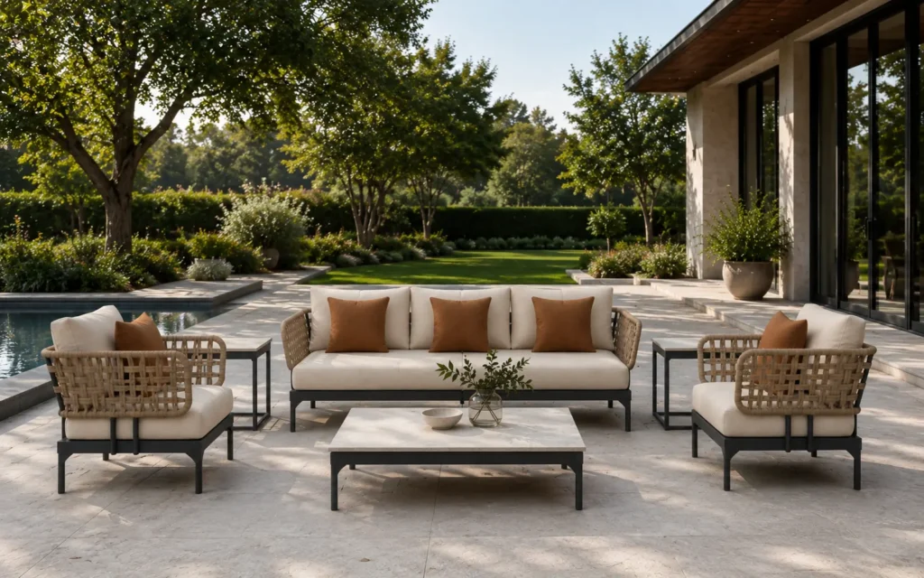 monsoon-proof outdoor furniture