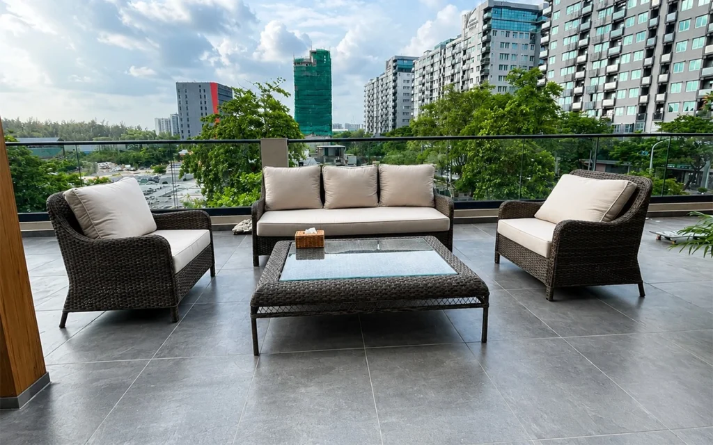 balcony furniture mumbai apartments