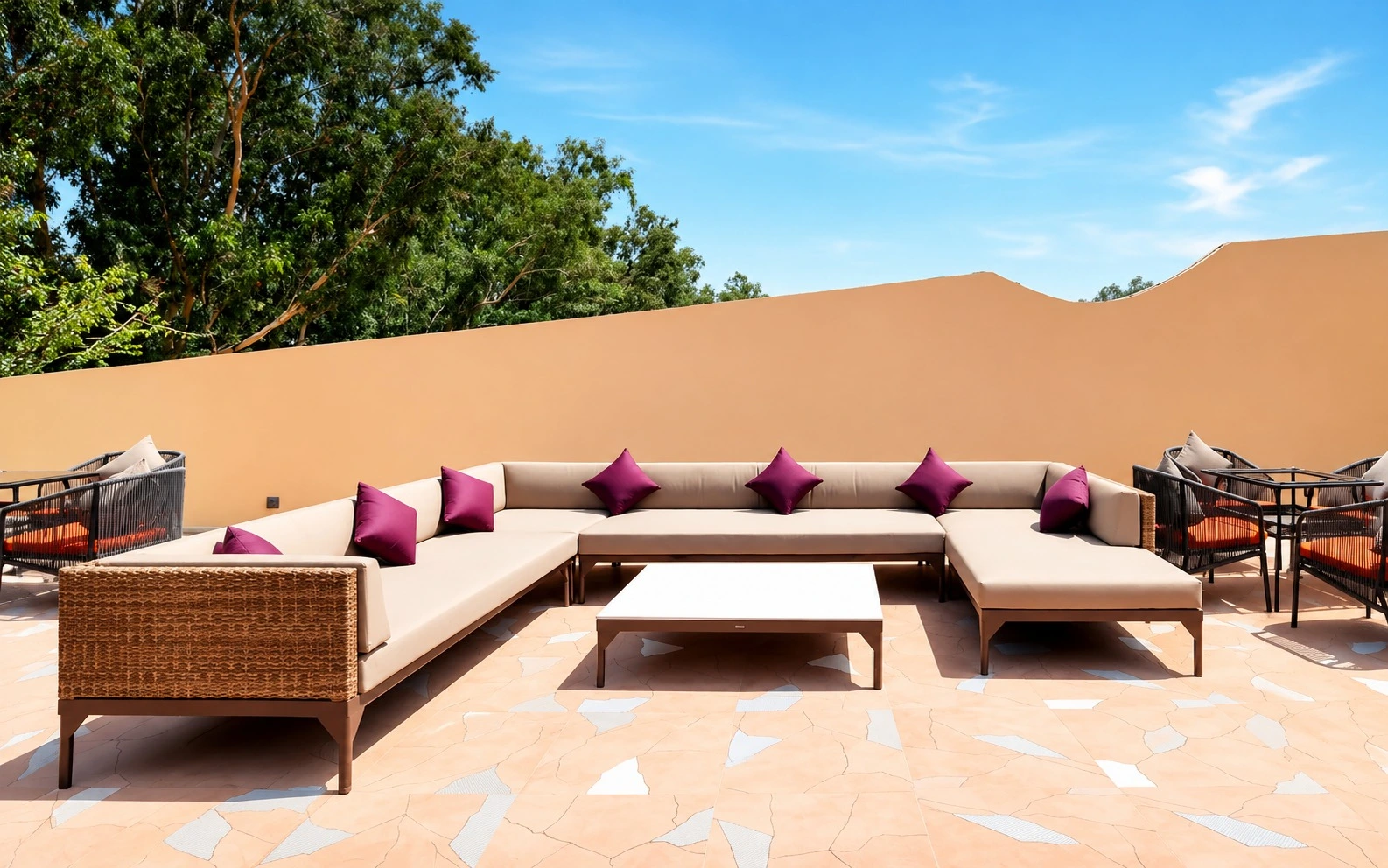 outdoor furniture for Udaipur homes