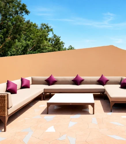 outdoor furniture for Udaipur homes